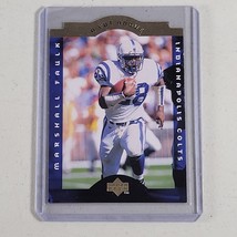 Marshall Faulk 1996 Upper Deck A Cut Above Die Cut Card #5 Of 10 Indy Colts - £2.48 GBP