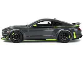 Ford Mustang RTR Spec 5 Gray with Black and Green Stripes &quot;10th Anniversary&quot; 1/1 - $139.99