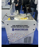 Gelato Mobile Battery Cart Gelato Cart Gelato Machine Cart Gelato Batter... - €13.355,80 EUR