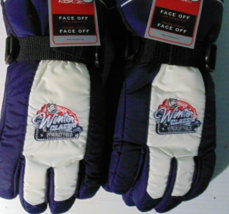 Chicago Blackhawks Gloves Nylon Insulated Winter NHL Winter Classic Size XL NWT - £8.53 GBP