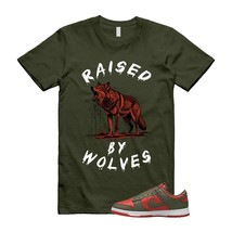 Dunk Mystic Red Cargo Khaki White Low T Shirt Match RBW - $27.99+