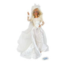 Vintage 1987 Mattel Barbie Private Collection Wedding Gown # 4507 Bride Dress - $23.75