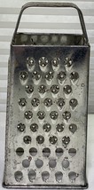 Vintage Metal Cheese Grater Slicer 4 Side Box Rustic Goodcook - $181.99 MXN