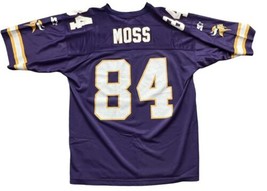 Randy Moss Starter 1995 Minnesota Vikings Purple NFL Football Jersey Siz... - $49.45