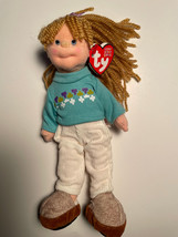 TY TEENIE BEANIE BOPPERS COOL CASSIDY STUFFED GIRL PLUSH DOLL 8&quot; NEW WIT... - £7.03 GBP