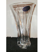 Clear Glass U.S.A. Crystal Lead DePlomb Vase  CENTERPIECE - $373.30 MXN
