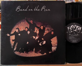 Paul McCartney &amp; Wings Band On the Run Vinyl LP Apple SO-3415 + Poster 1st Press - £20.55 GBP