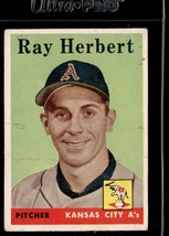1958 Topps #379 Ray Herbert B104R2 VG-EX - £15.66 GBP