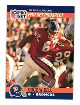 1990 Pro Set #730 Doug Widell Denver Broncos - £1.49 GBP