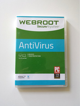 Webroot SecureAnywhere Antivirus - 3 Devices  - 1 Year - Sealed Retail Clamshell - $20.00