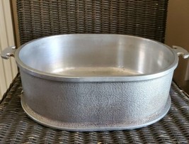 Vintage Guardian Service Chicken / Meat Roaster Pan Hammered Aluminum 12 Inch - £14.93 GBP