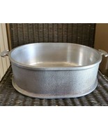 Vintage Guardian Service Chicken / Meat Roaster Pan Hammered Aluminum 12... - $25.58 CAD