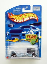 Hot Wheels Jet Threat 3.0 #149 Blue Die-Cast Car 2002 - £3.86 GBP
