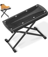 Cahaya Guitar Foot Stool: 6 Position Height Guitar Foot Rest Folding Extra - $38.98