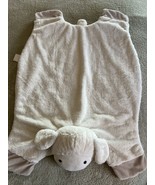 Pottery Barn Kids Baby Beige Brown Fleece Plush Lamb Play Mat - $33.27 CAD