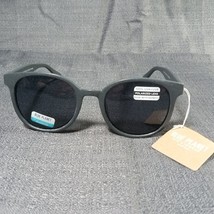 New Blue Planet Eyewear Farina Polarized Bamboo Sunglasses Gray / Black - £19.07 GBP