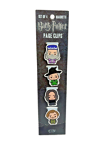 Harry Potter Chibi Magnetic Page Clips Dumbledore Snape Lupin Minerva 4 Set - £5.16 GBP