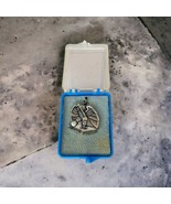 St. John’s Balfour Silver Embossed Emblem Pendant Eagle Cross Bible Ball... - $1,065.83 MXN