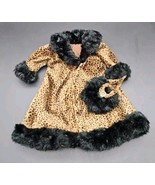 American Girl Leparod Print Jacket Coat With Attached Purse. NO TAGS - $14.05 CAD