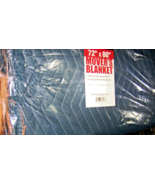 Big 72&quot;x80&quot; MOVERs BLANKET Blue Blue PaDDeD Quilted Moving Storage Cover... - $821.28 MXN