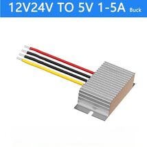 12V/24V to 5V 1A - 5A Power Converter DC Step-down Buck Switching Power ... - $13.50 CAD+
