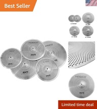 Quiet Cymbal Pack: 14&#39; Hi-hat, 16&#39; Crash &amp; 20&#39; Ride for Peaceful Practice - $100.49