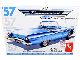 Skill 3 Model Kit 1957 Ford Thunderbird Convertible 2-in-1 Kit 1/16 Scale Car - £51.44 GBP