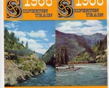 Journey to Yesterday Silverton Train Railroad Brochure Colorado 1966 Rio... - $21.78