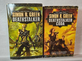 Deathstalker &amp; Deathstalker Coda by Simon Green 1995 Paperback Lot - $9.95