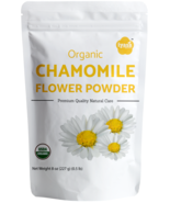 Organic Chamomile Flower Powder (Matricaria chamomilla)  8, 16 oz , ship... - £11.89 GBP+