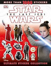 Star Wars The Last Jedi Rey Poe Kylo Disney Ultimate Sticker Collection Book - £4.72 GBP