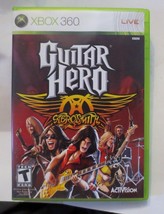 Guitar Hero Aerosmith Microsoft Xbox 360 Game Complete in box - £6.00 GBP