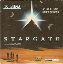 STARGATE Kurt Russell James Spader Jaye Davidson Viveca Lindfors R2 DVD - £7.16 GBP