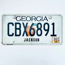 2015 United States Georgia Jackson County Passenger License Plate CBX6891 - $16.27 CAD