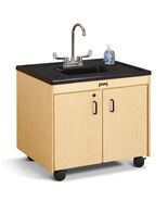 Jonti-Craft 1370JC Clean Hands Helper, 26&quot; Counter with Plastic Sink - $45,165.67 MXN