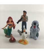 Disney Store Little Mermaid PVC Figure Topper Lot Ariel Eric Max Scuttle... - $37.96 CAD