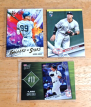 Aaron Judge Yankees LOT (3) 2017 Topps Team Set RC/ NOW #10/ Gallery of Stars - £16.70 GBP