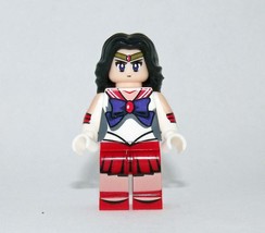 Sailor Moon Mars cartoon comic Custom Minifigure - £3.43 GBP