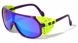 Dweebzilla Waikiki Wrap Around Aviator Sunglasses w/Detachable Side Shie... - £12.35 GBP
