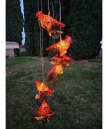 6 Cardinal Bird Solar LED Hanging, Garden/Patio Decor, Yard Art - $37.03 CAD