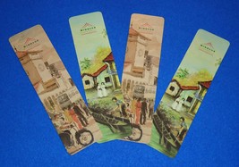 4 Vietnamese Bookmarks Souvenirs Windsor Plaza Hotel Saigon Vietnam 5 Star Hotel - £2.39 GBP