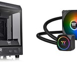 Thermaltake Tower 100 Black Edition Tempered Glass Type-C Mini Tower Com... - $315.99