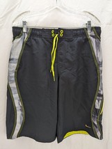 Nike Mens Swim Trunks Black with Pockets Size Small - £6.19 GBP