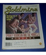 Smokey Robinson Miracles Goldmine Magazine Vintage 1993 Nirvana Curt Kobain - $54.23 CAD