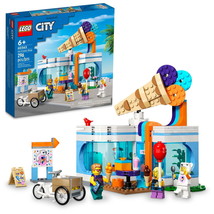 LEGO City Ice-Cream Shop 60363 Building Toy Set, Includes a Cargo Bike, ... - $77.20