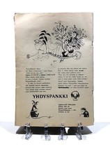 The first Moomin-themed AD 4/10 ever made from 1958 - $118.80