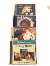 1990&#39;s Country Music Queens.~ Faith Hill, Shania Twain, LeAnn Rimes ~4  CD lot. - £6.11 GBP