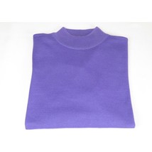 Men PRINCELY Soft Comfortable Merinos Wool Sweater Knits Mock 1011-00 Lilac image 3