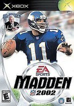 Madden Nfl 2002 (Original Xbox) Cib. Tested. No Scratches. New Case. Resealed. - $9.65