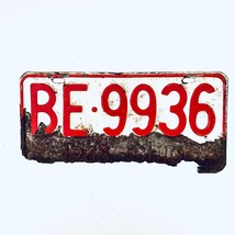 1965 United States Ohio Base Passenger License Plate BE-9936 - €10,30 EUR